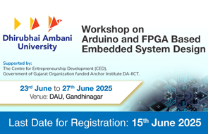 Workshop on Arduino and FPGA Based Embedded System Design