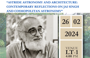 Join us for a public lecture by Prof. Dhruv Raina