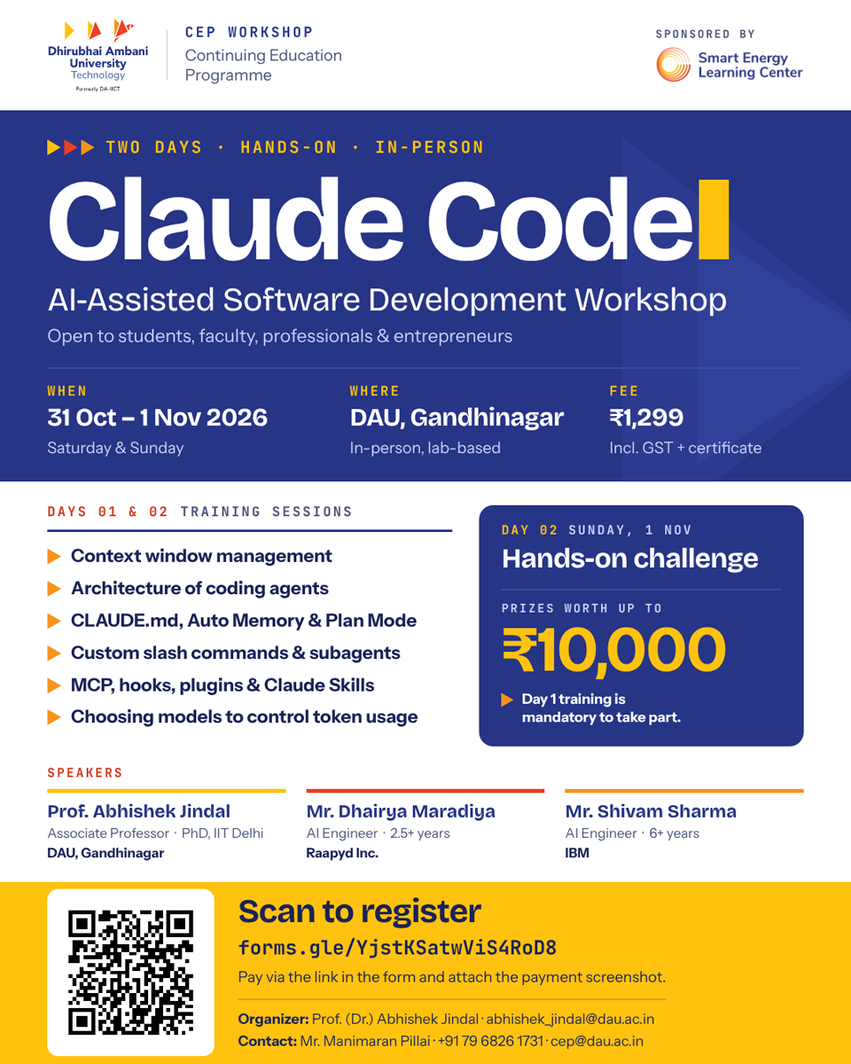 Two-Day Hands-on Workshop on Claude Code at DAU
