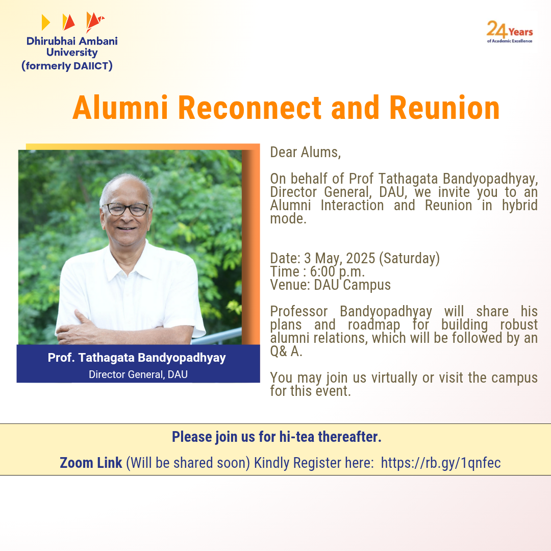 DAU Alumni Reconnect and Reunion