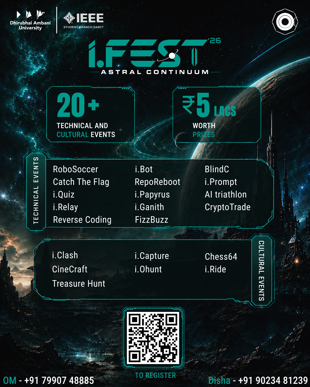 DAU to organise iFest 2026