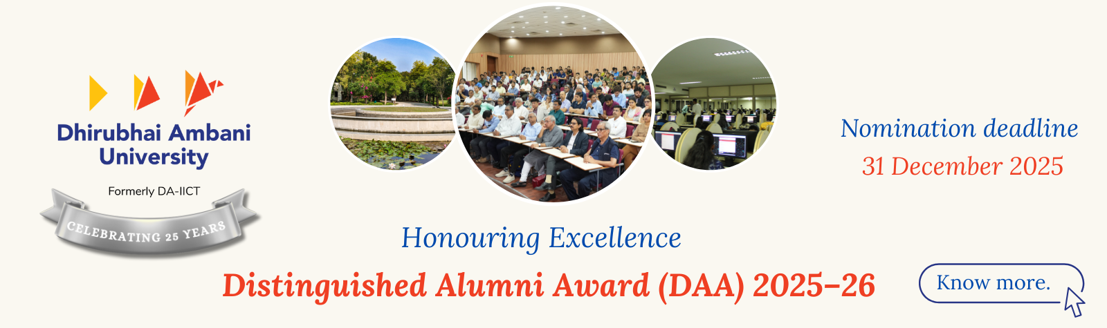 The Distinguished Alumni Awards 2025–26