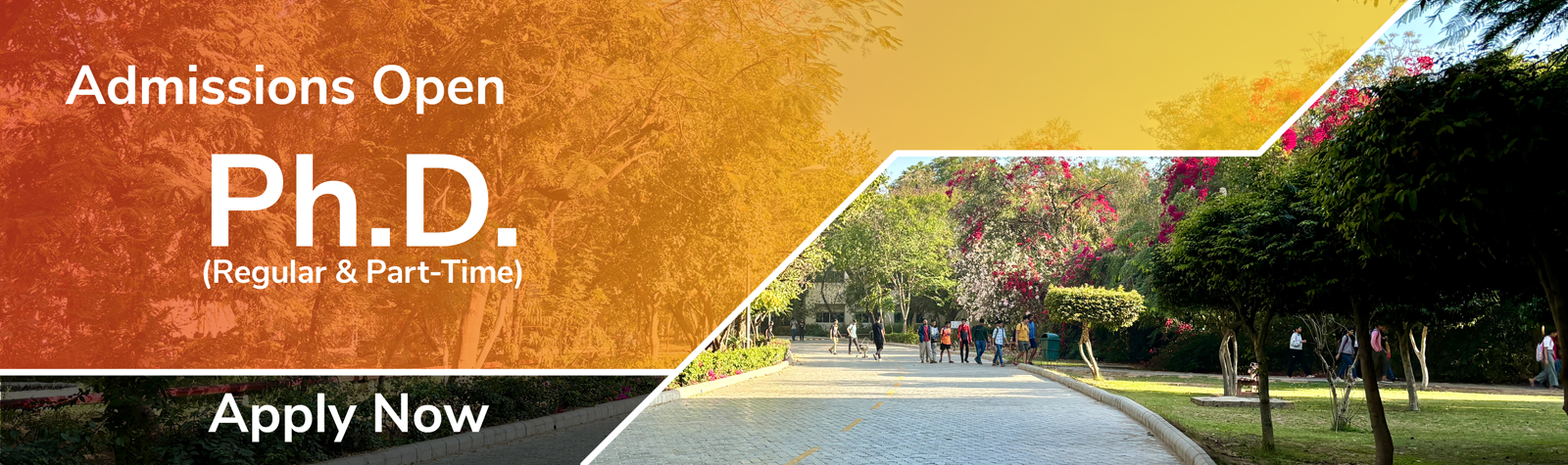 Ph. D. (Regular and Part-Time)